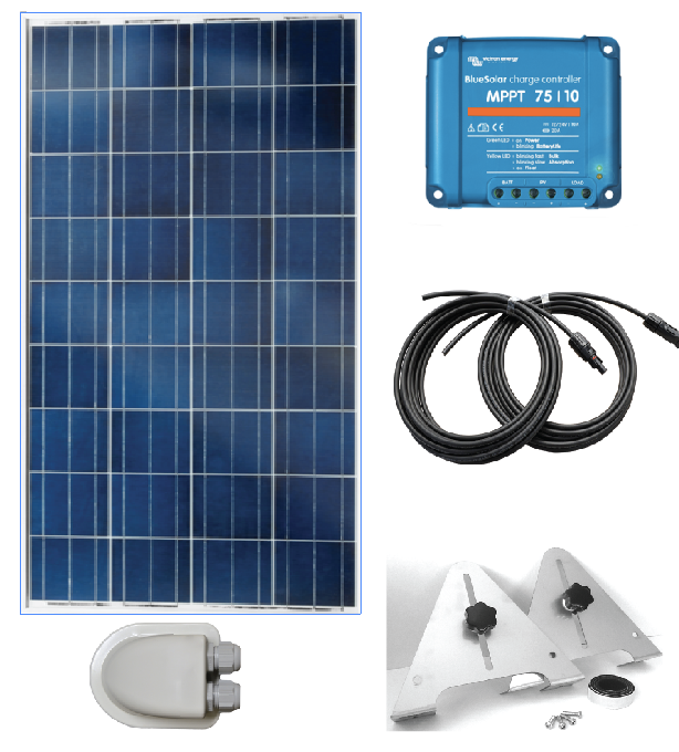 Polycrystalline Solar panel kits two panels