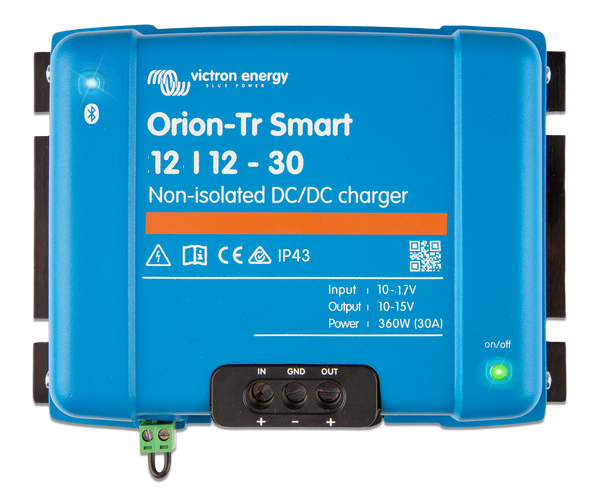 Victron Orion TR Smart 12/12-30A Non Iso DC-DC Charger