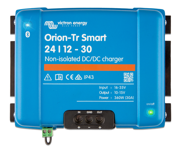 Victron Orion TR Smart 24/12-30A Non Iso DC-DC Charger