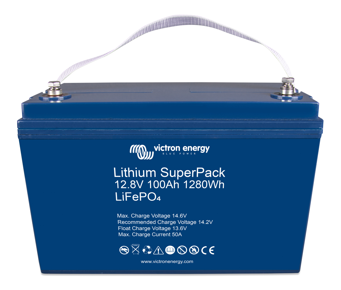 Victron Battery Lithium SuperPack 12.8V/100Ah (M8)