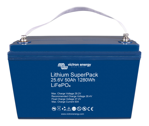 Victron Battery Lithium SuperPack 25.6V/50Ah (M8)