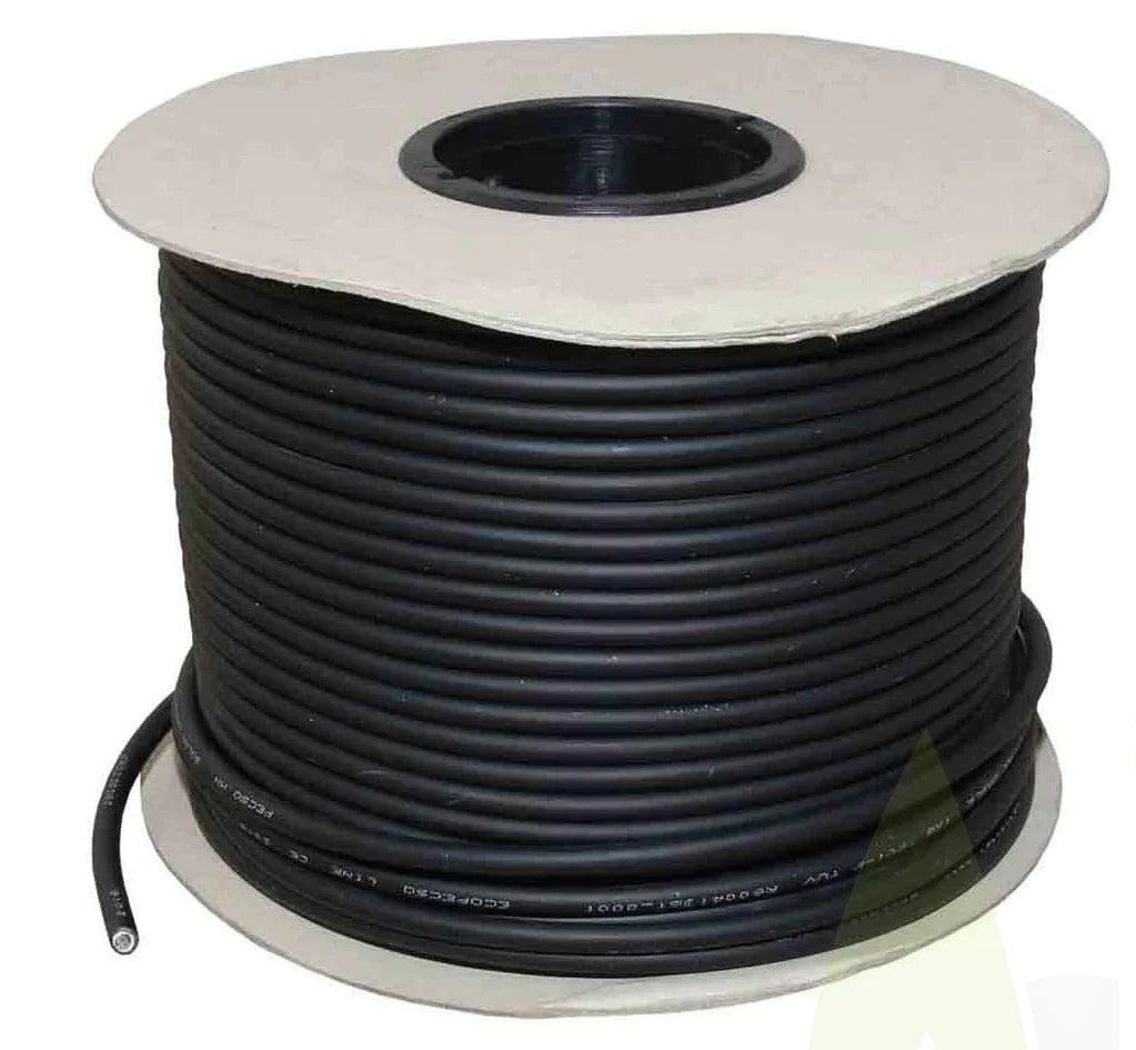 Cable Solar 4mm Black (Per m)