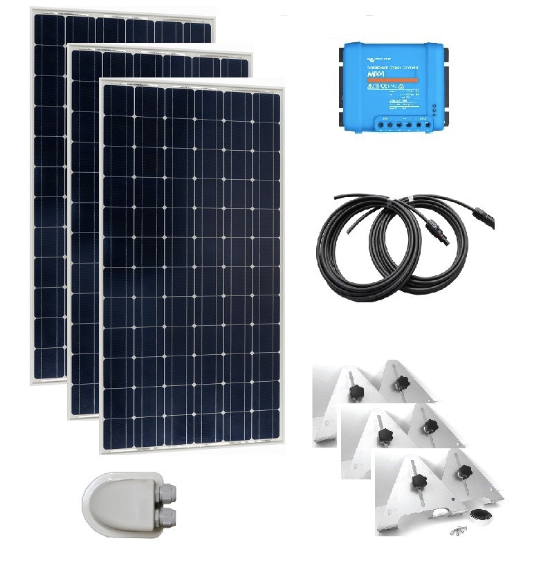Monocrystline Solar Panel Kits Three Panels