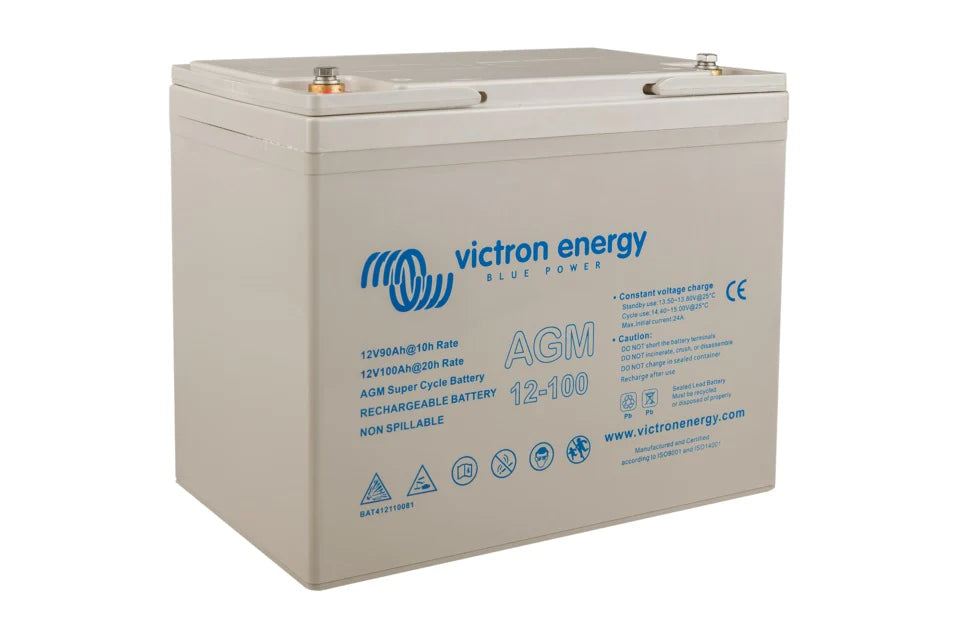 Victron Battery 12V/100Ah AGM Super Cycle (M6)