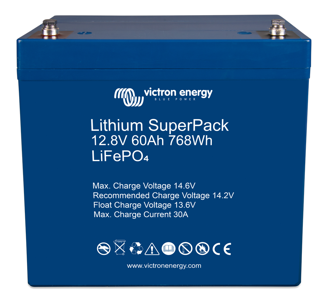 Victron Battery Lithium SuperPack 12.8V/60Ah (M6)