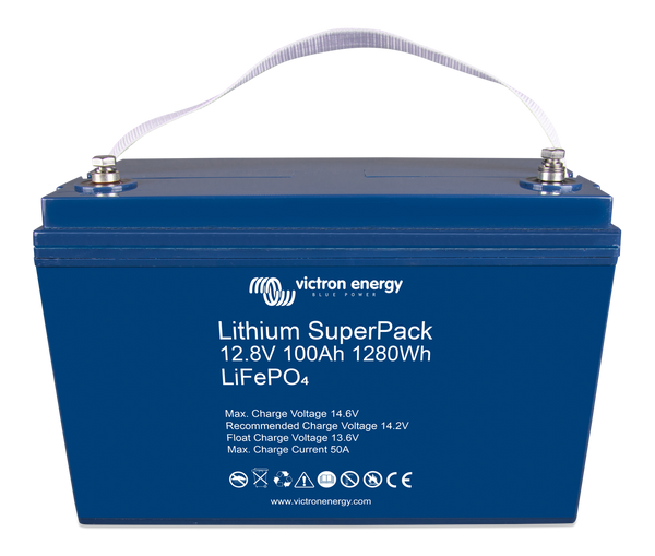 Victron Battery Lithium SuperPack 12.8V/100Ah (M8)