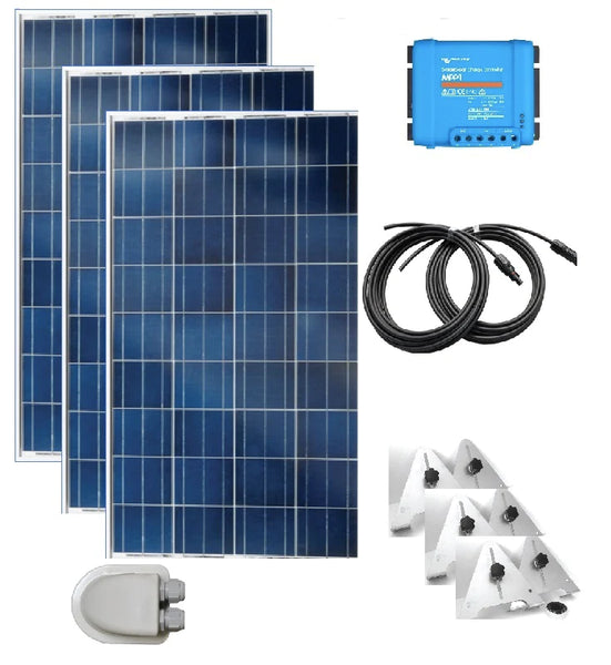 Solar Kit 3 x 175W Poly With MPPT 100/30